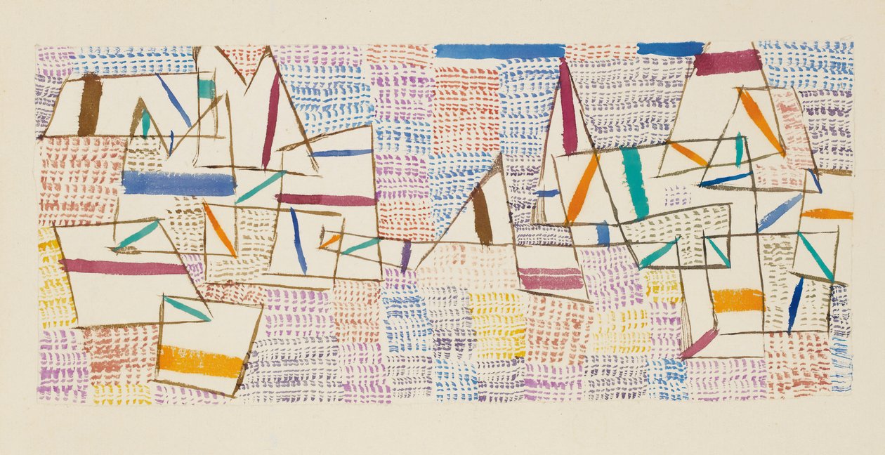 Provence Sahilleri 7, 1927. by Paul Klee