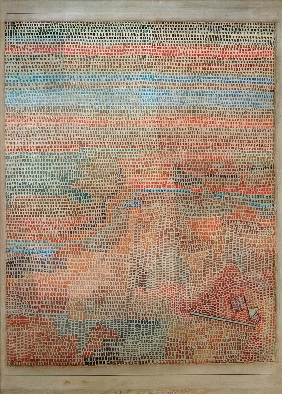Her şey ağardı by Paul Klee