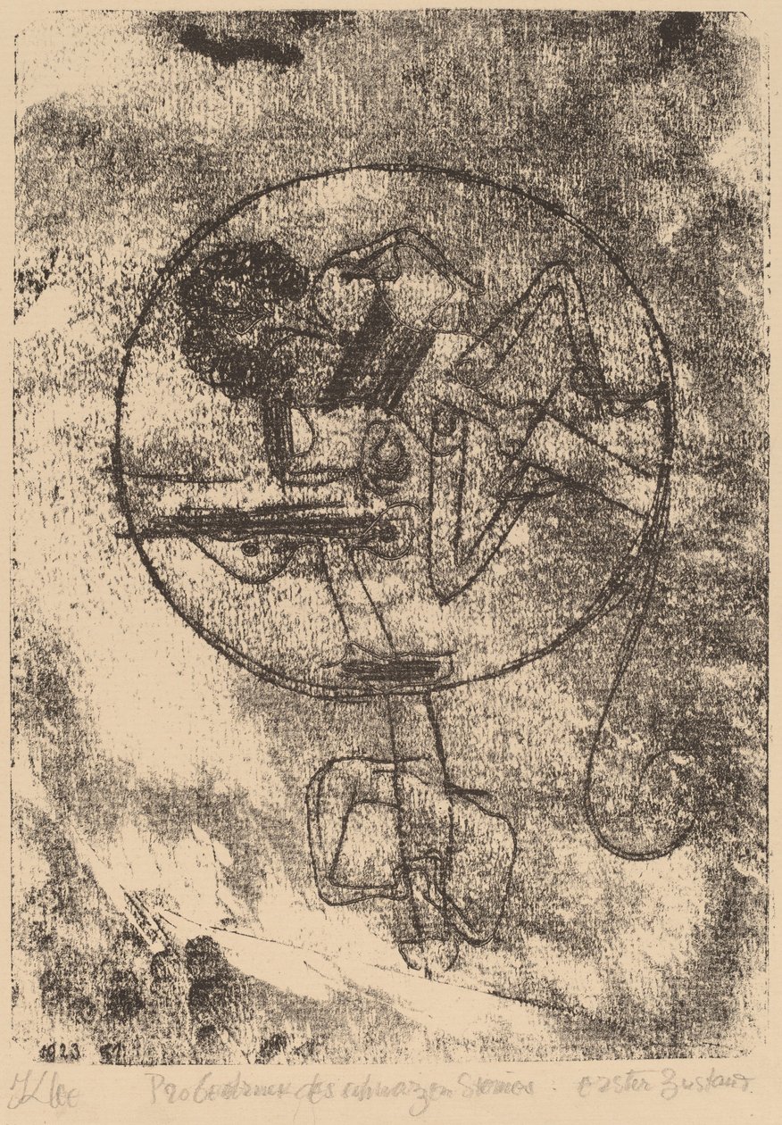 sevilen kişi by Paul Klee
