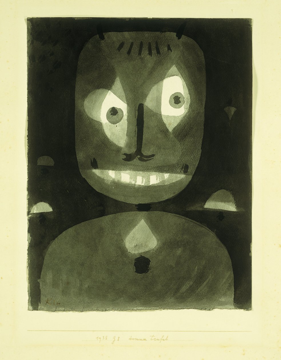 aptal şeytan by Paul Klee