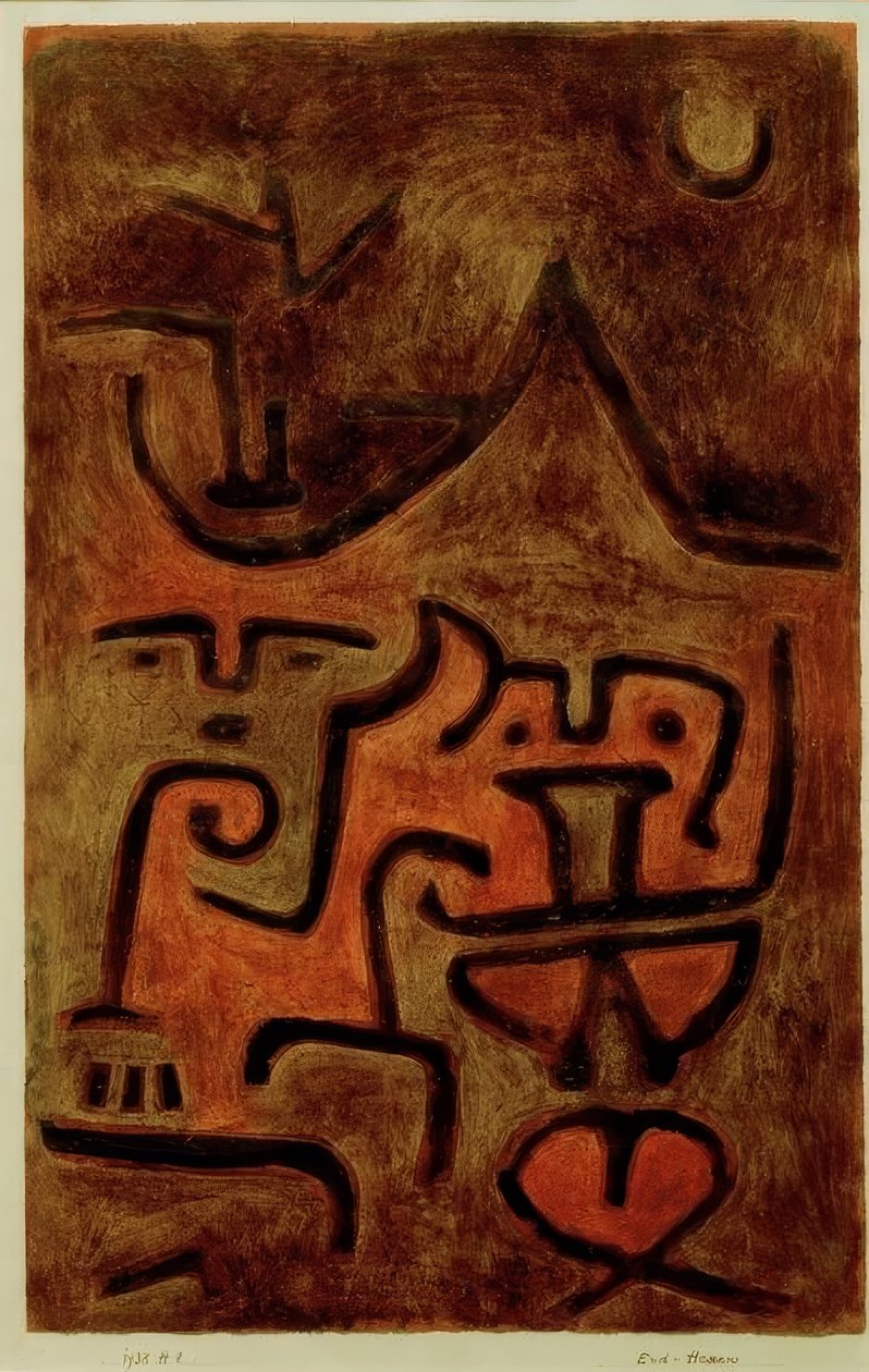 dünya cadıları by Paul Klee