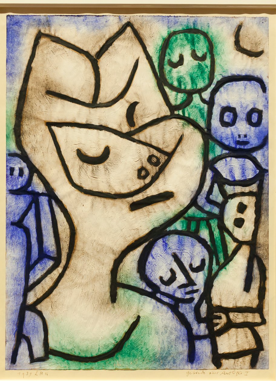 Bir yüzün ifadesi by Paul Klee