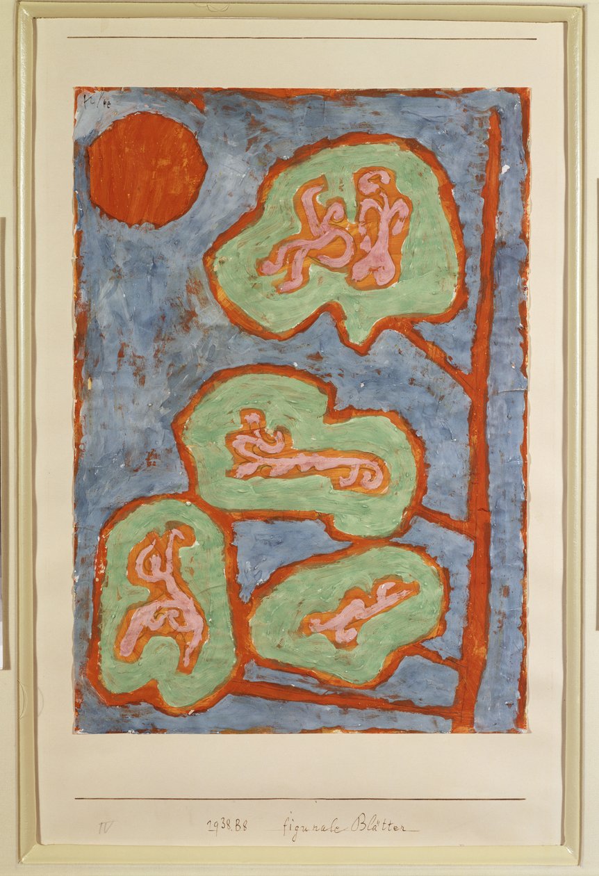Figüratif Yapraklar by Paul Klee