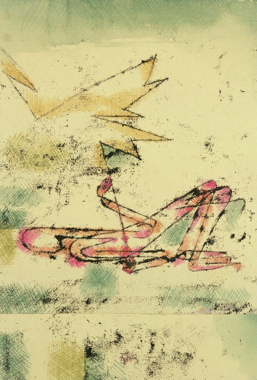 Şimşek çakması by Paul Klee