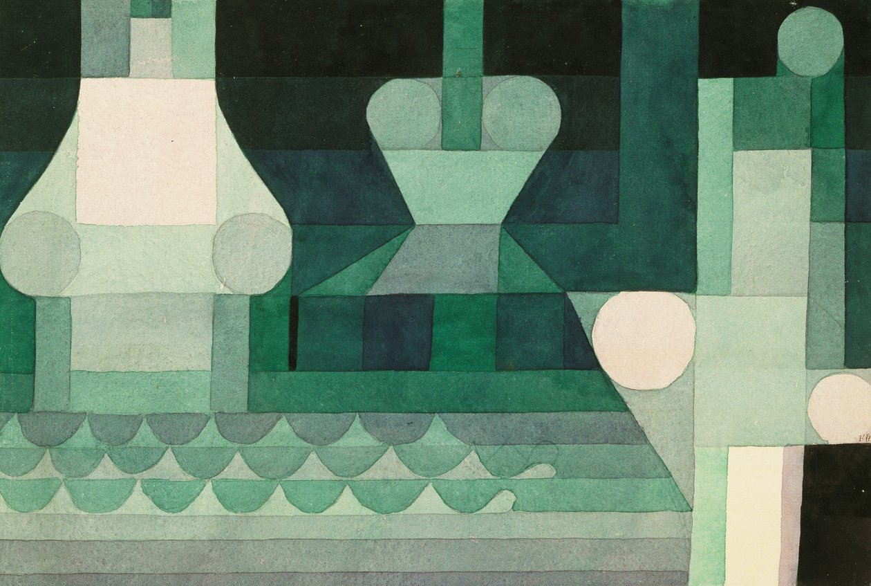 bent kapakları by Paul Klee