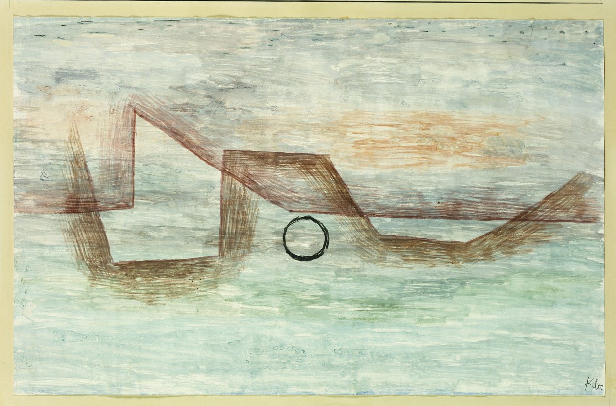 Su baskını by Paul Klee