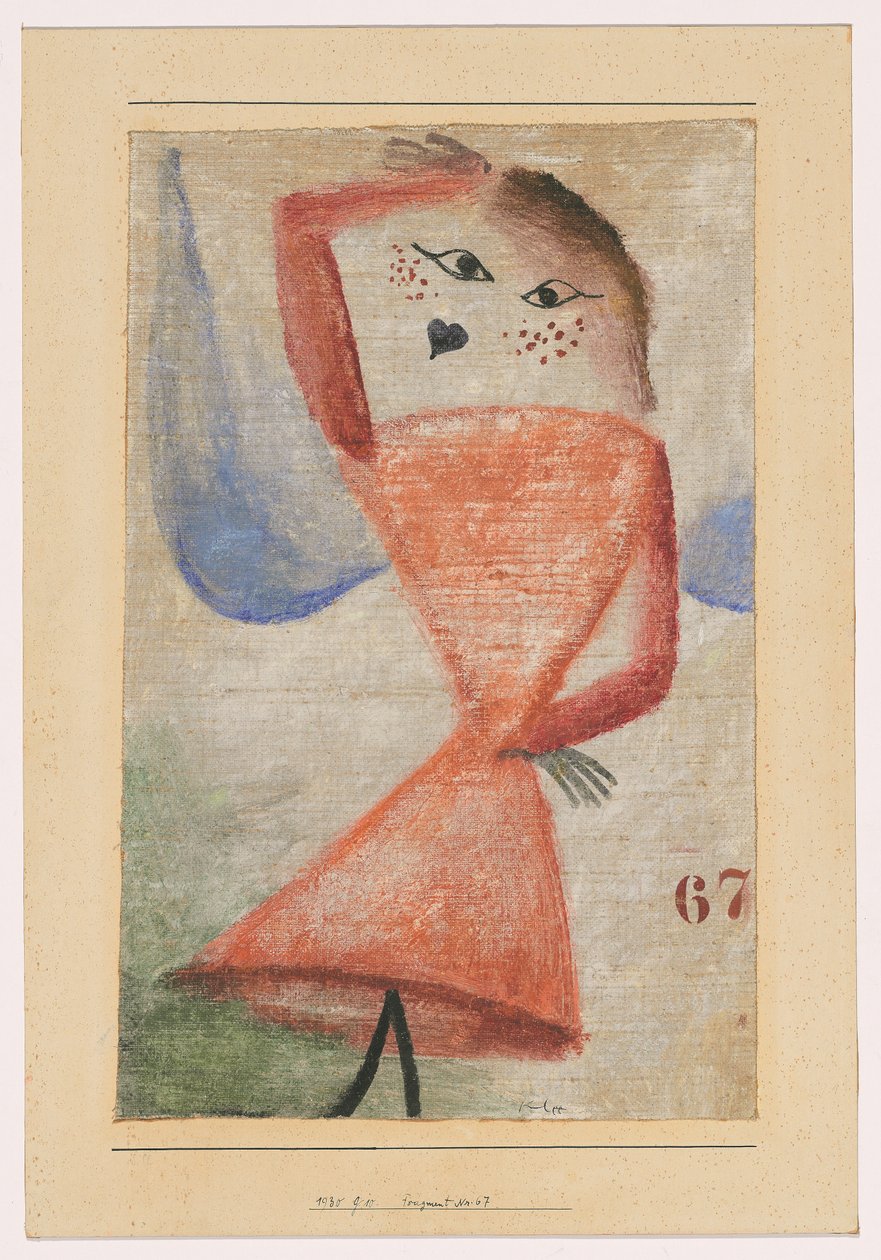 Parça No. 67 (Engel) by Paul Klee