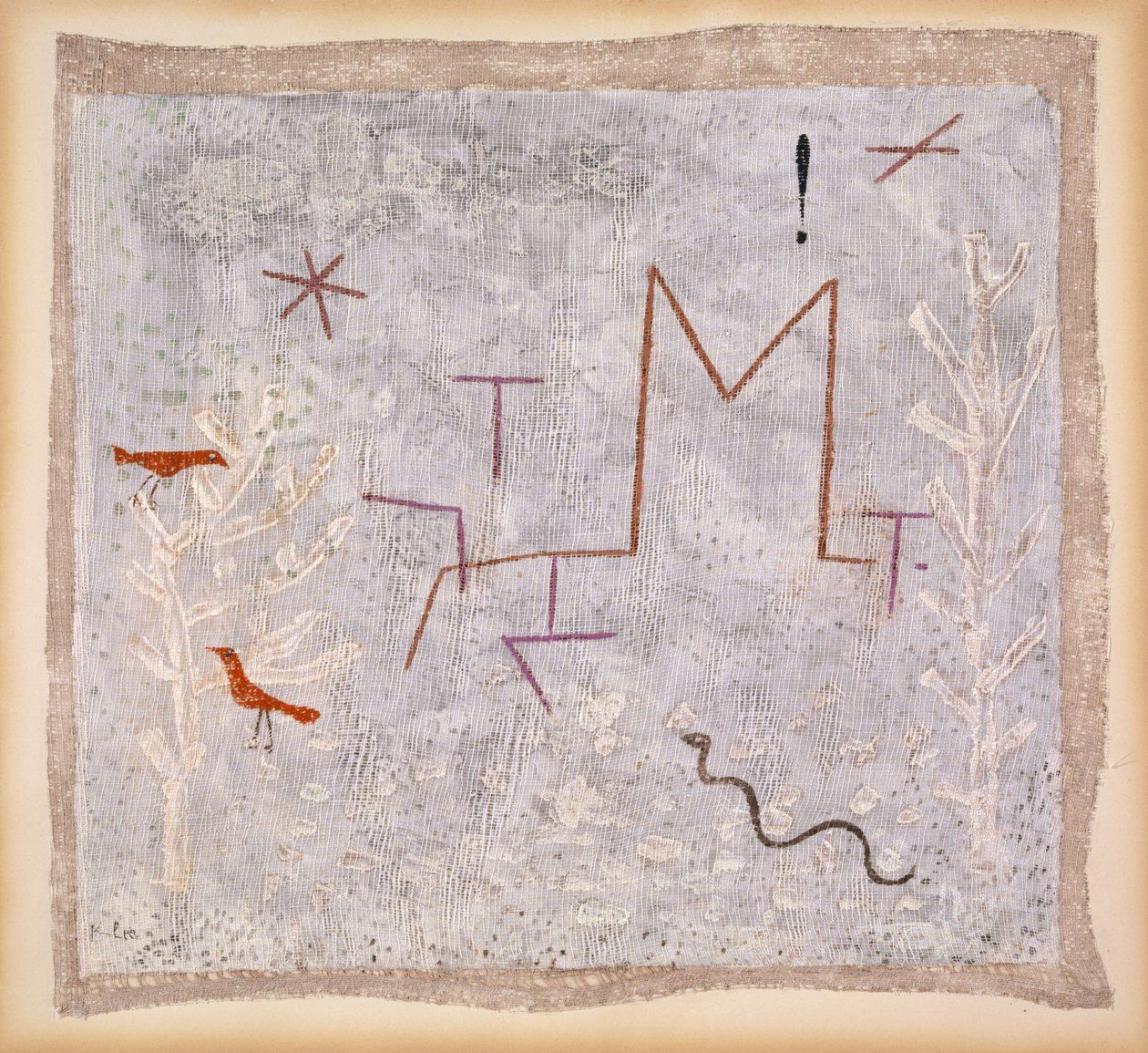 Bahçe Kapısı K, 1932. by Paul Klee