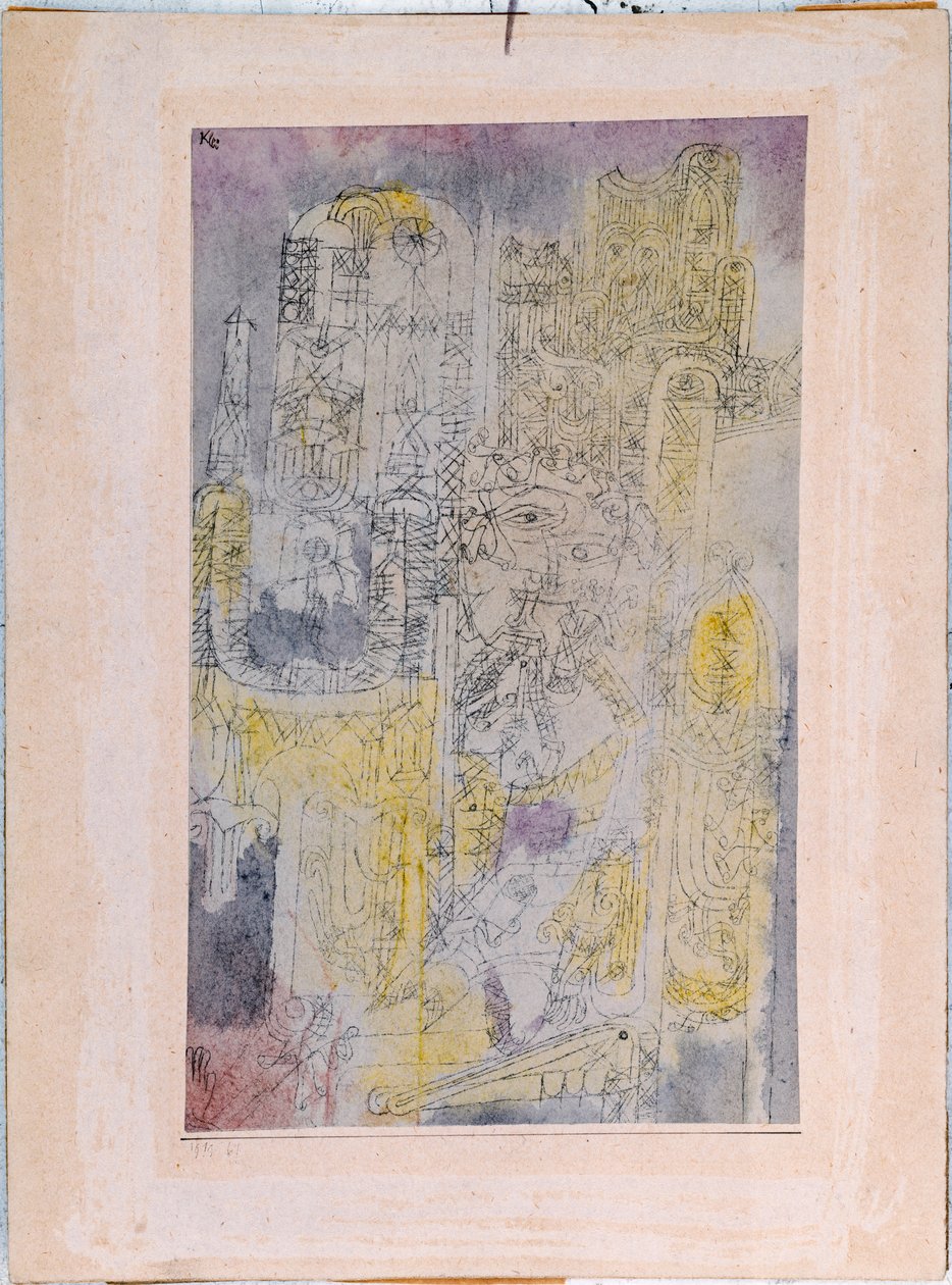 Gotik Rokoko by Paul Klee