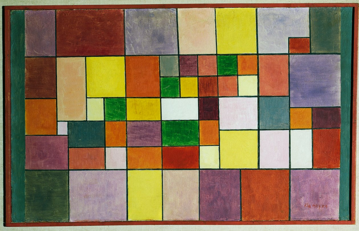 İskandinav Florasının Uyumu by Paul Klee