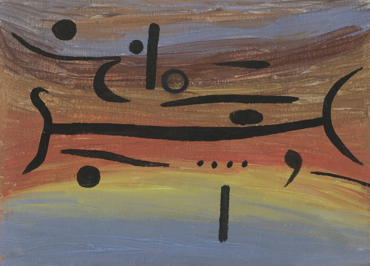 Aletler, 1938. by Paul Klee