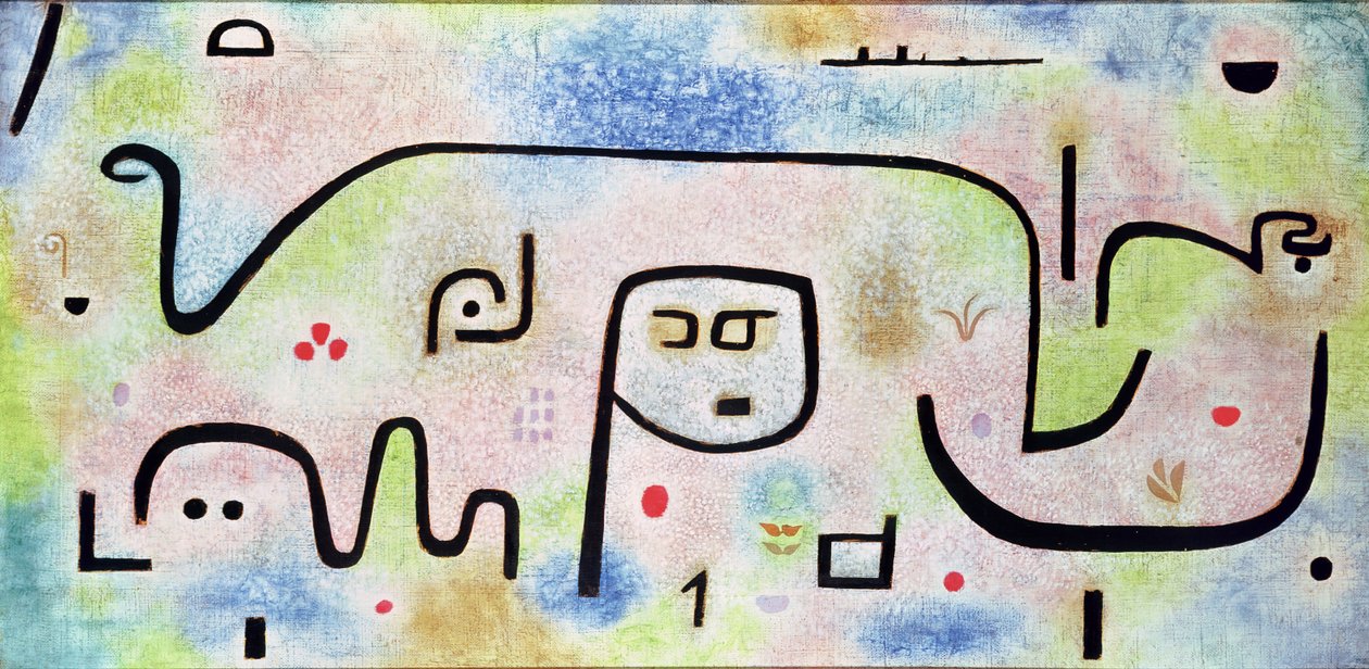 Insula Dulcamara by Paul Klee