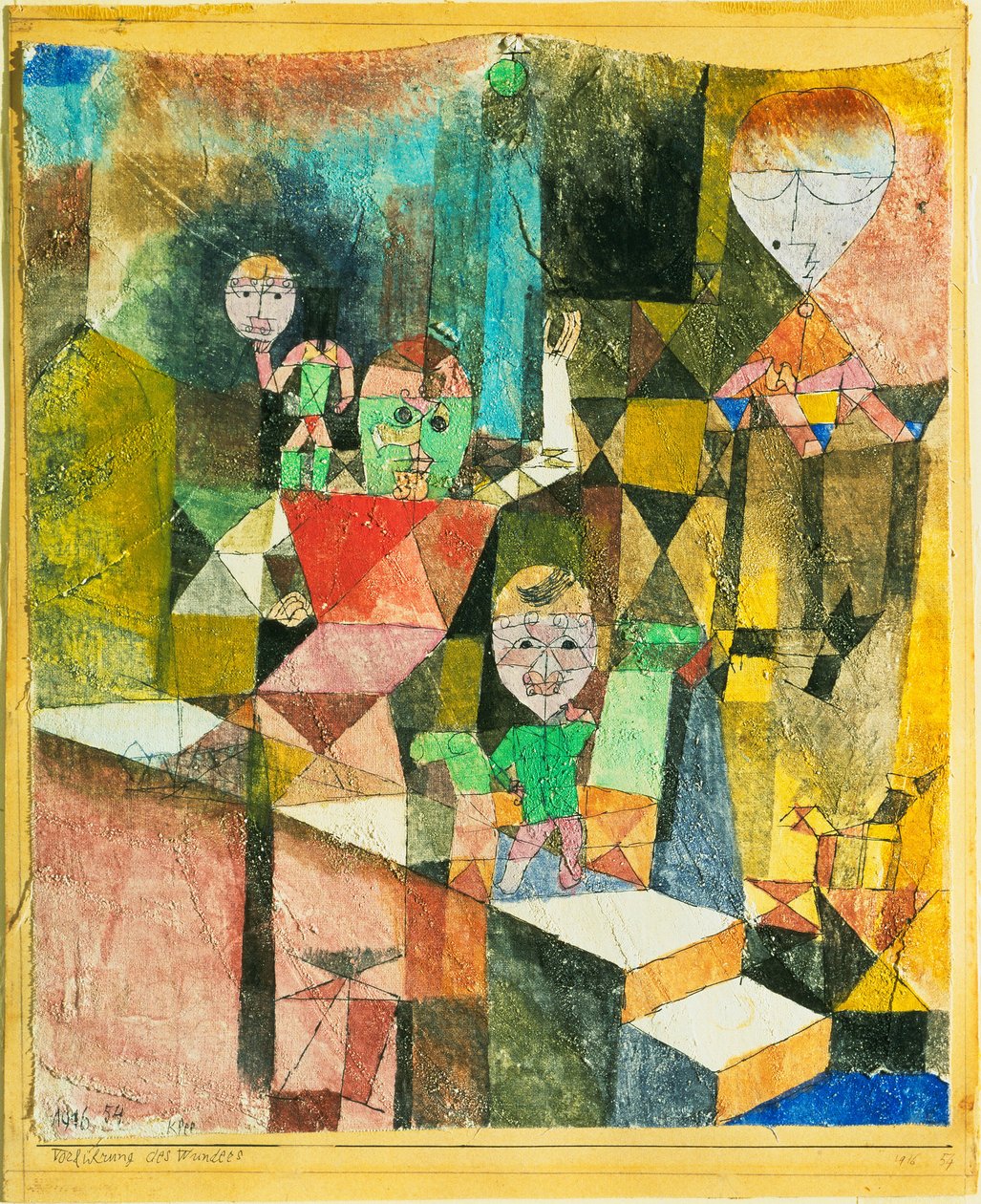 Mucizenin Tanıtılması Mucizenin Tanıtılması, 1916. by Paul Klee