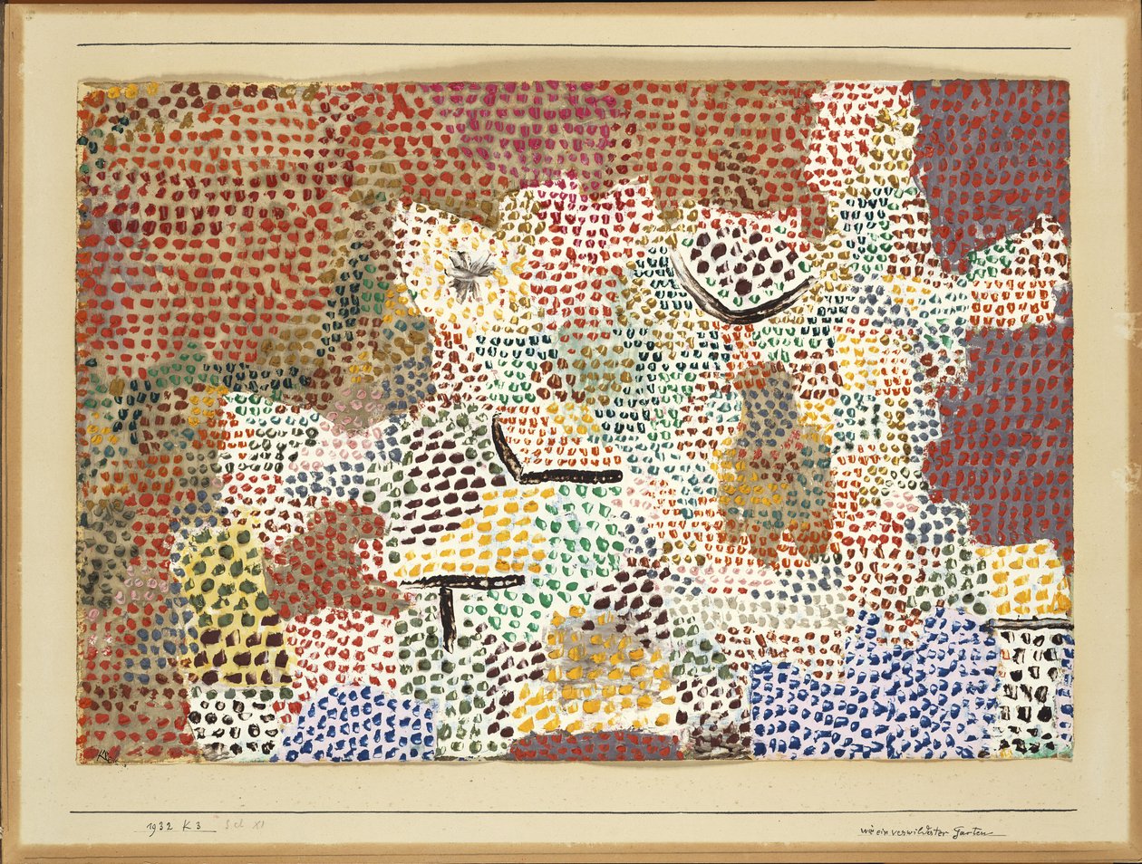 Tıpkı bir Bahçe Koşusu Çılgınlığı gibi by Paul Klee