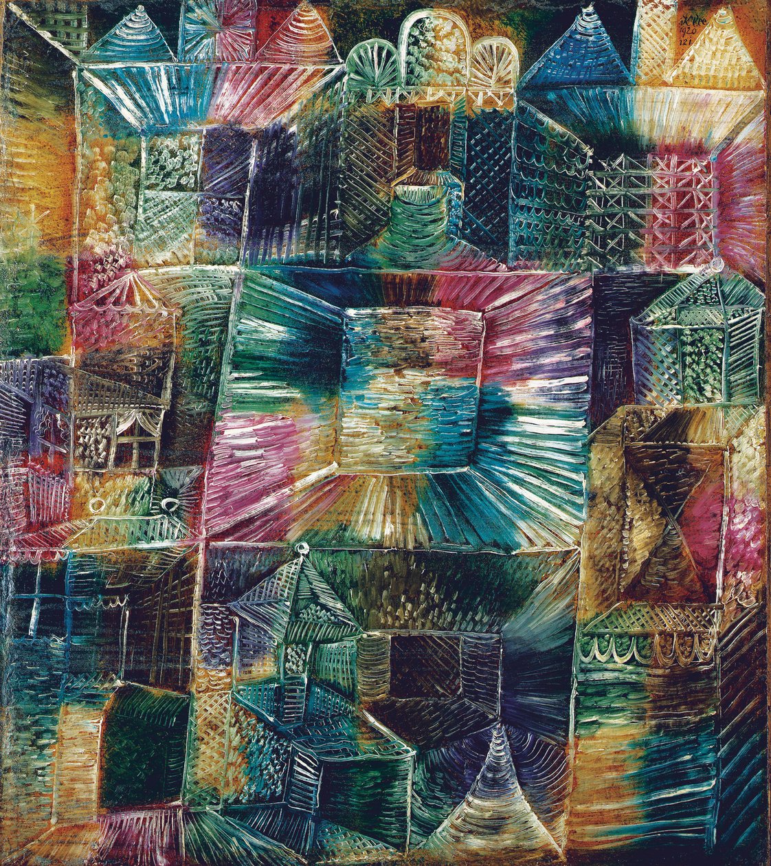 Kiosk-Mimar by Paul Klee