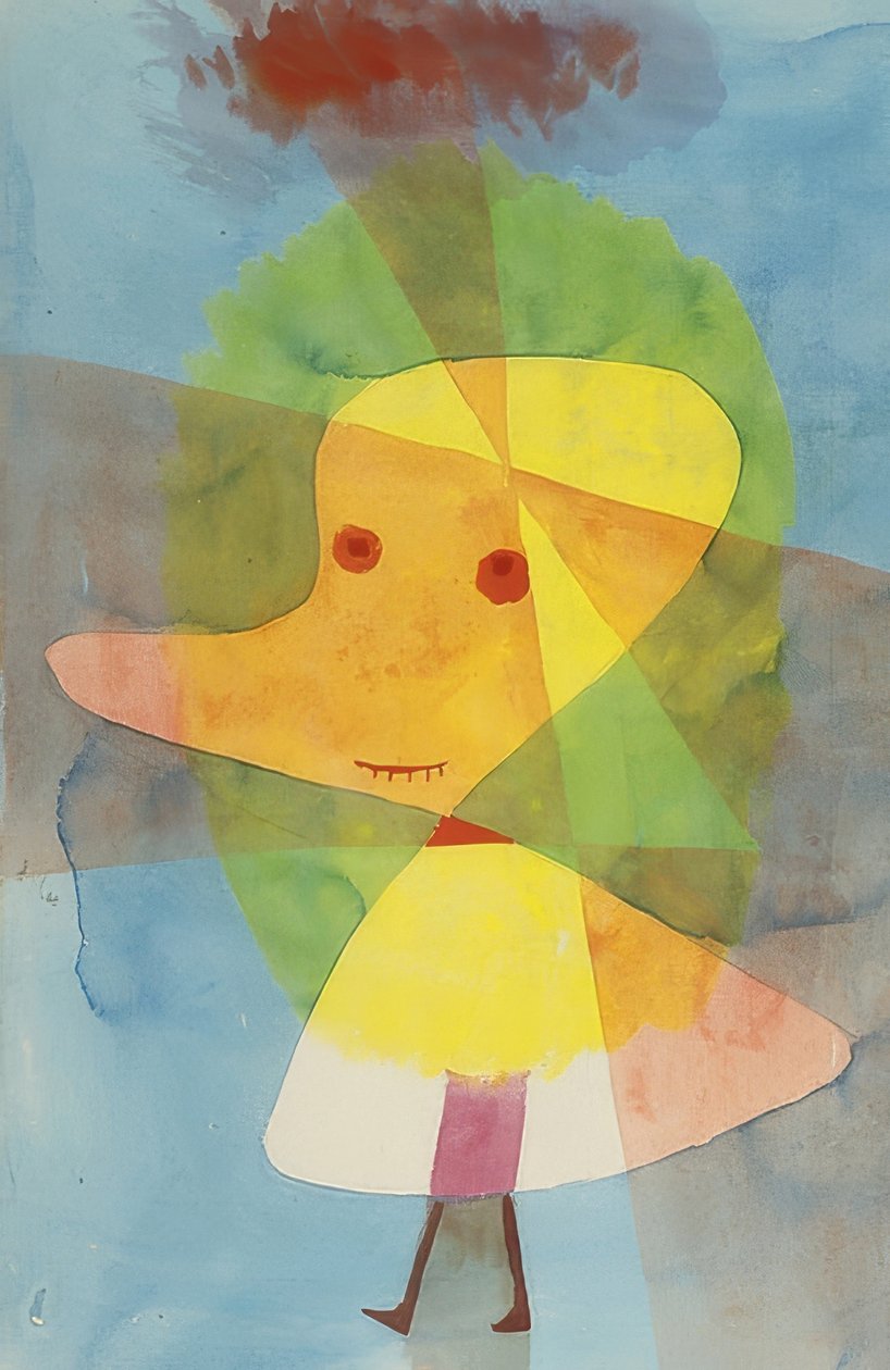 Küçük bahçe ruhu. 1929 by Paul Klee