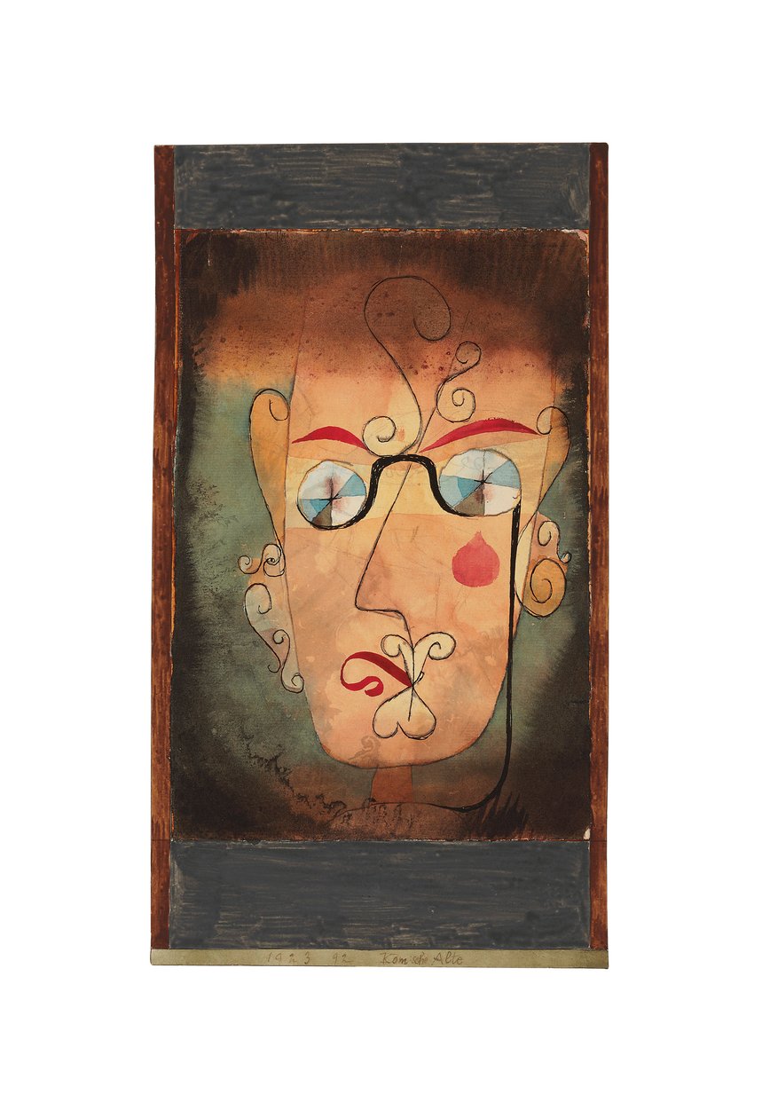 Komik yaşlı adam by Paul Klee