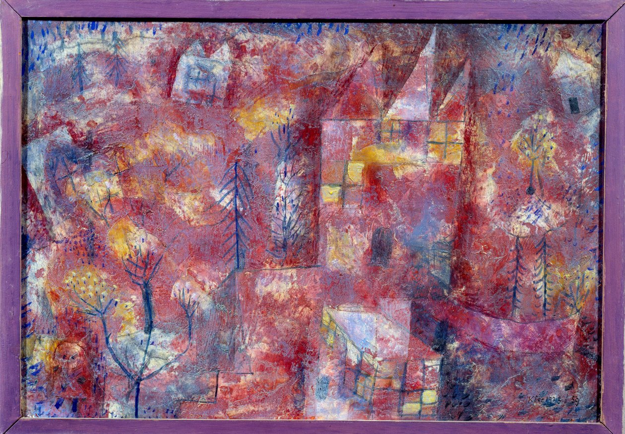 Çocukta Manzara by Paul Klee