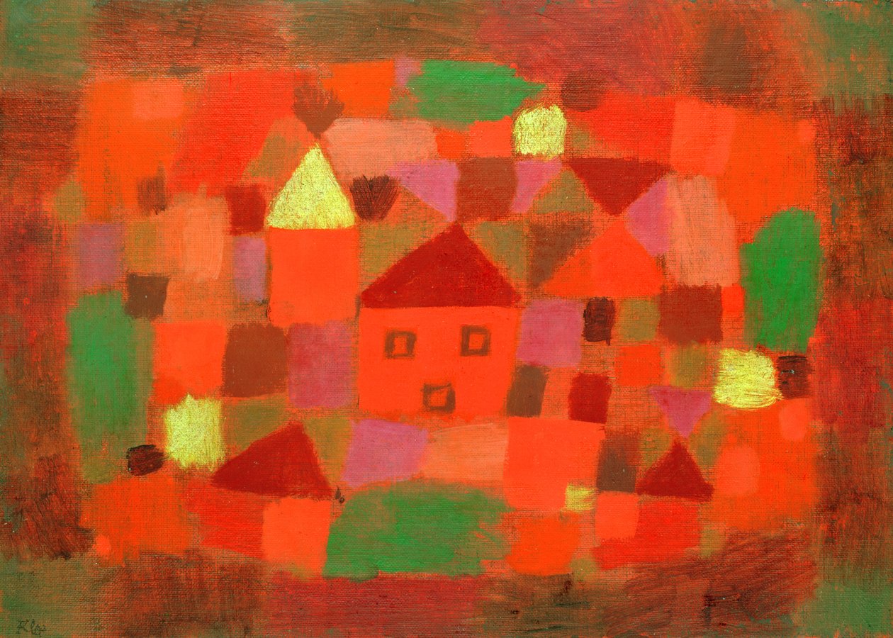 Gün Batımı Manzarası by Paul Klee