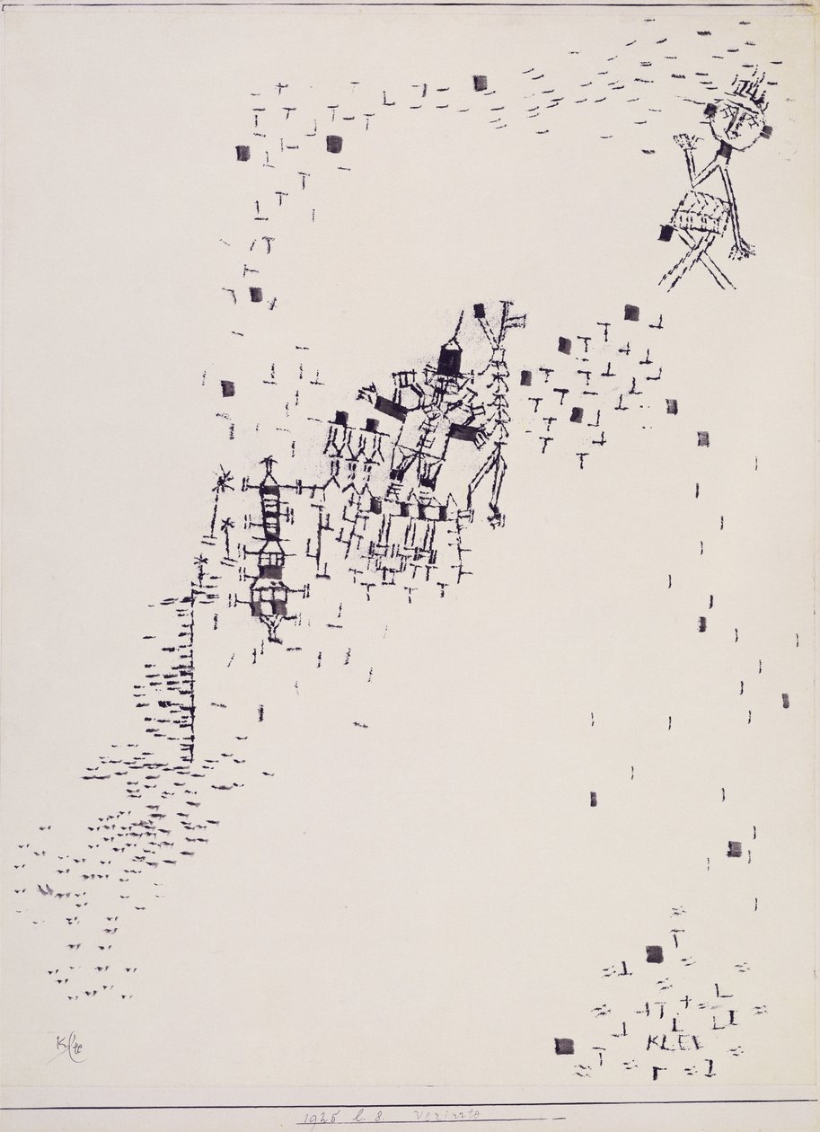 Kayıp olanlar by Paul Klee