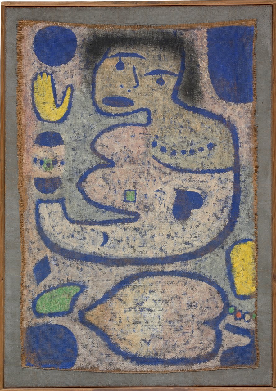 Yeni ayda aşk şarkısı, 1939. by Paul Klee