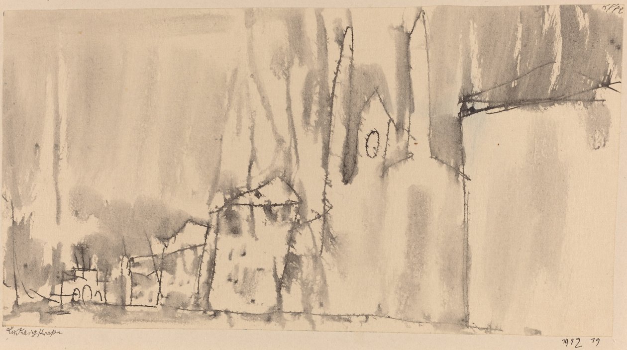 Ludwigstraße by Paul Klee