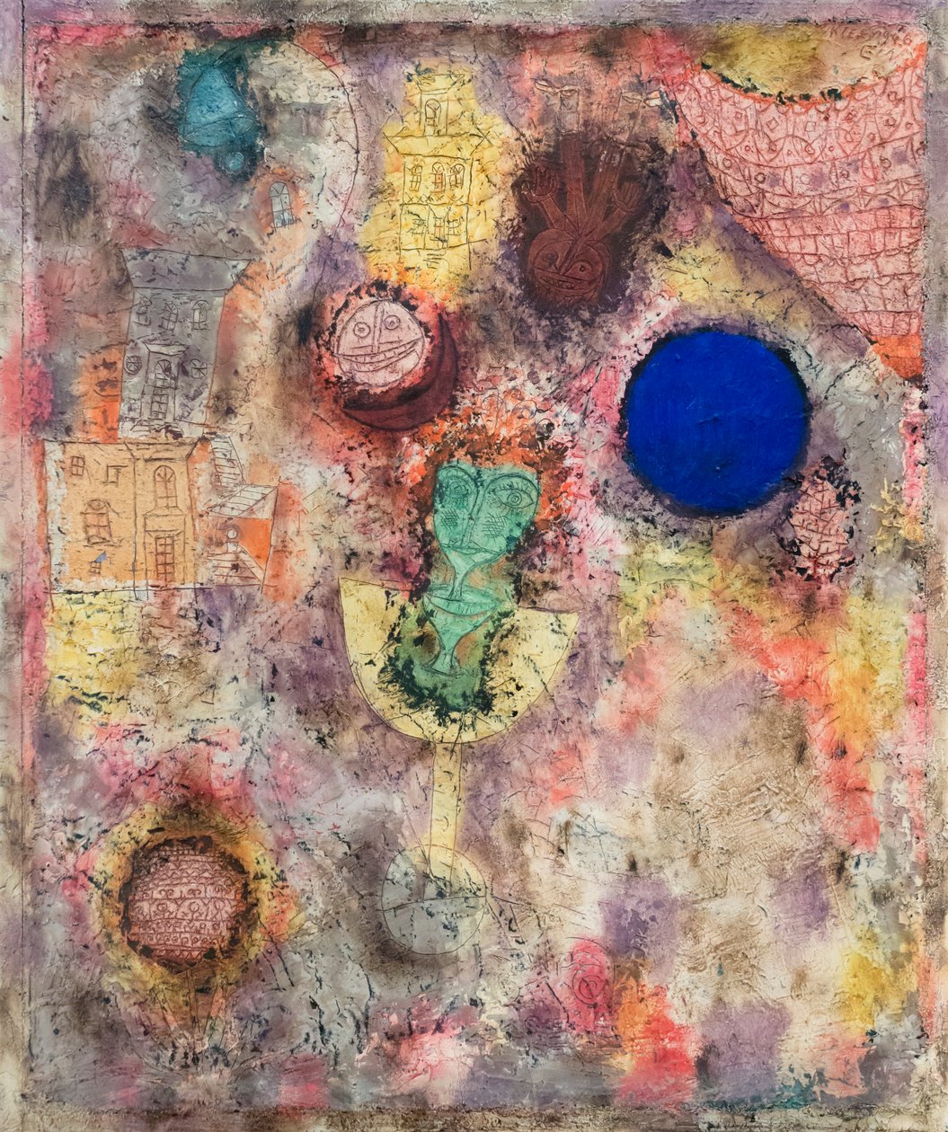 sihirli bahçe by Paul Klee