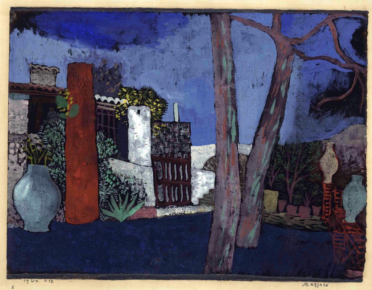 Mazzaro, 1924. by Paul Klee