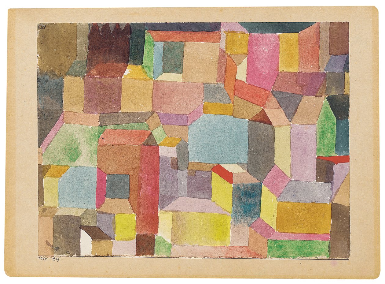 Ortaçağ Kasabası by Paul Klee