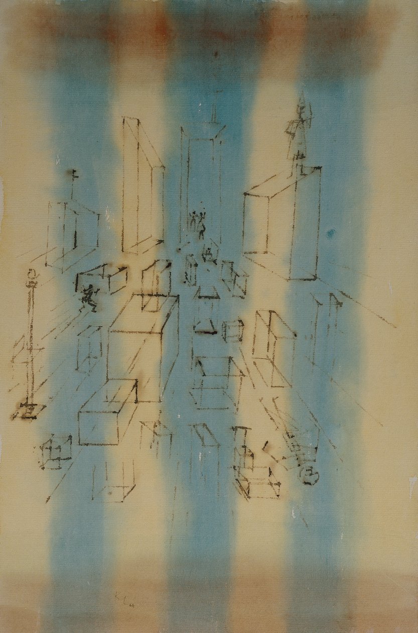 Mobilya baskısı by Paul Klee