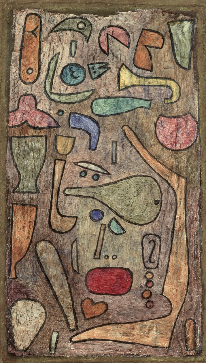 rengarenk karışık by Paul Klee