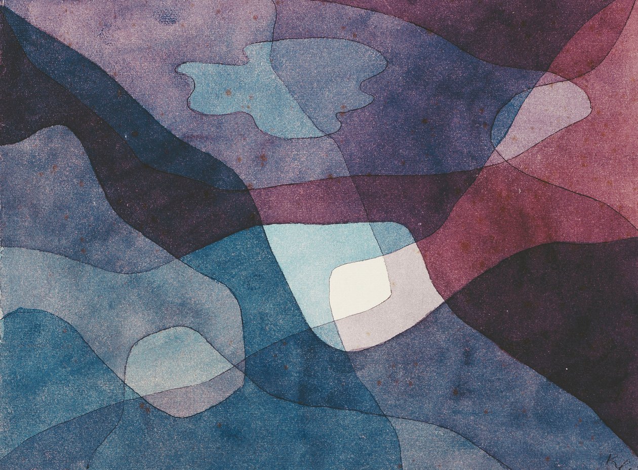 Dağ ve sentetik hava; Dağ ve Hava Sentetik by Paul Klee