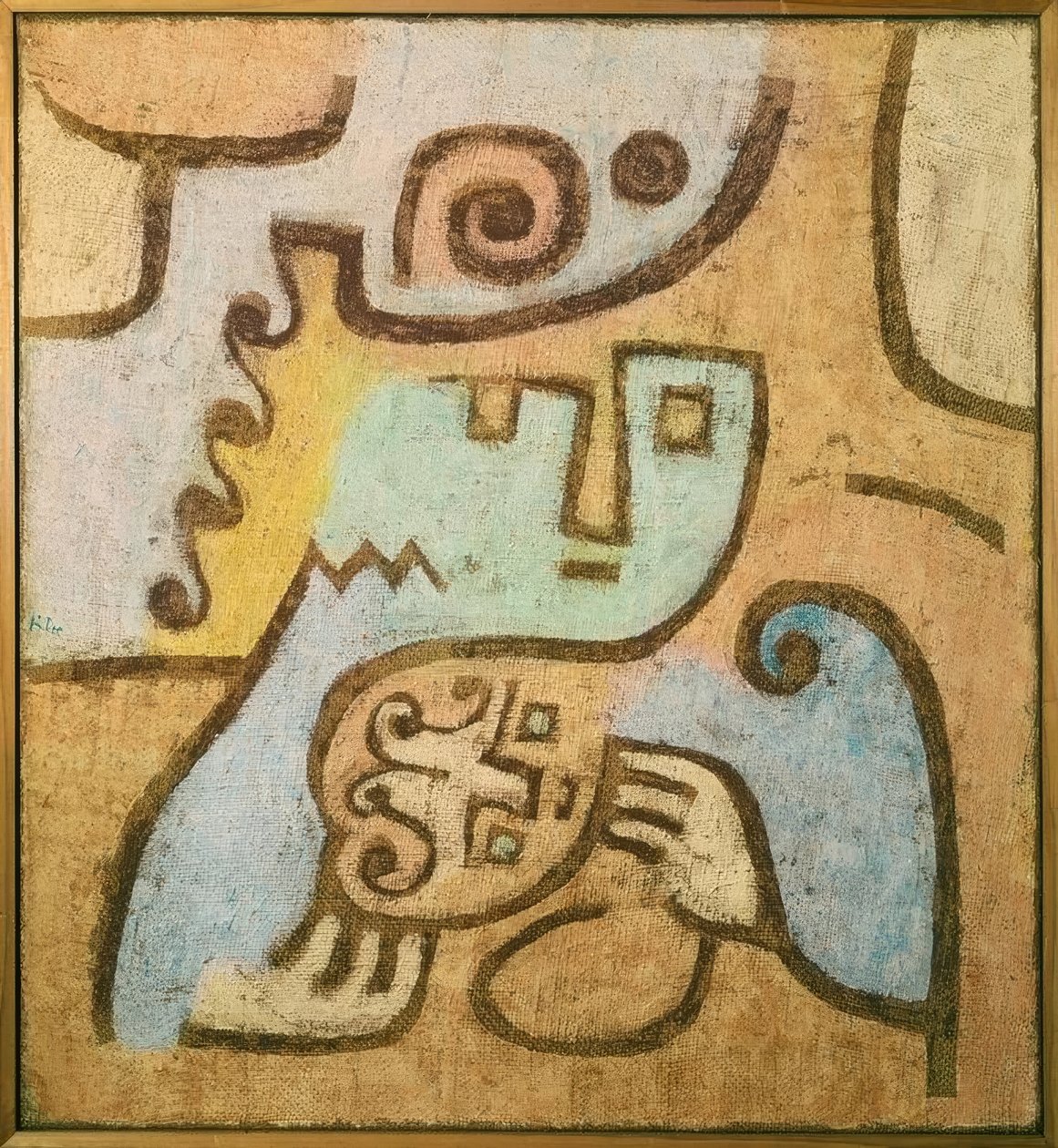 çocuklu anne by Paul Klee