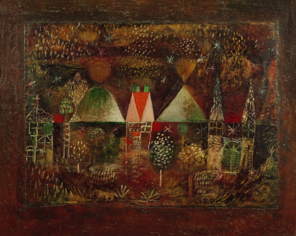 gece şenlikleri by Paul Klee