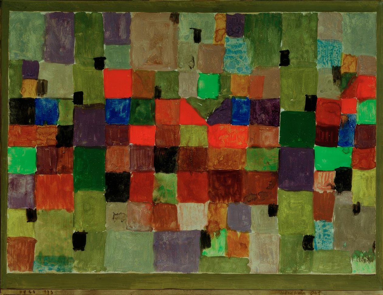 kuzey yer by Paul Klee
