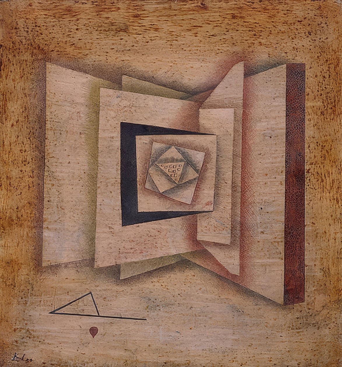 Açık kitap. 1930 by Paul Klee