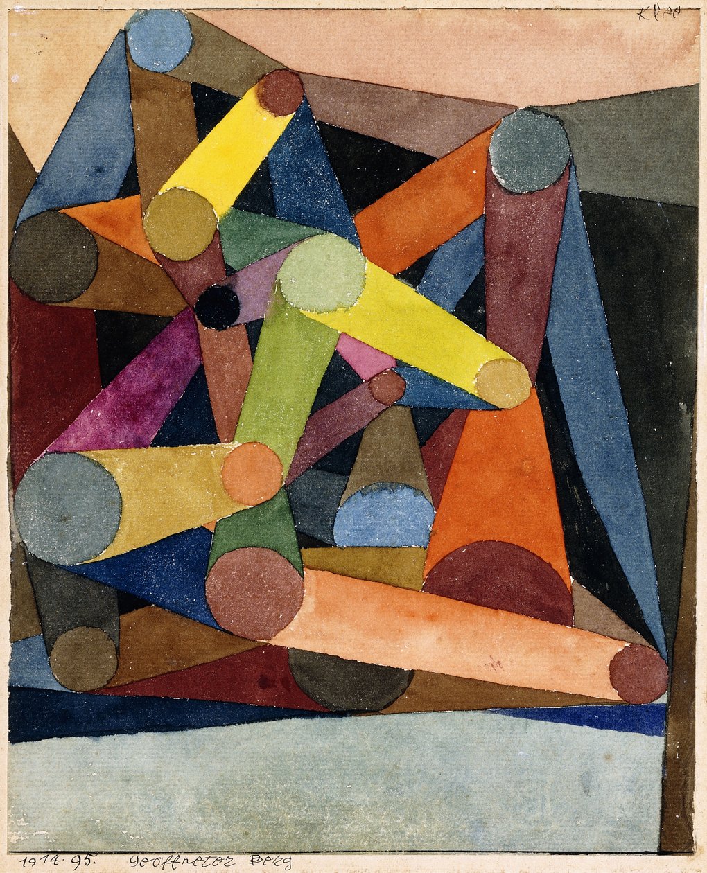 Açık Dağ by Paul Klee