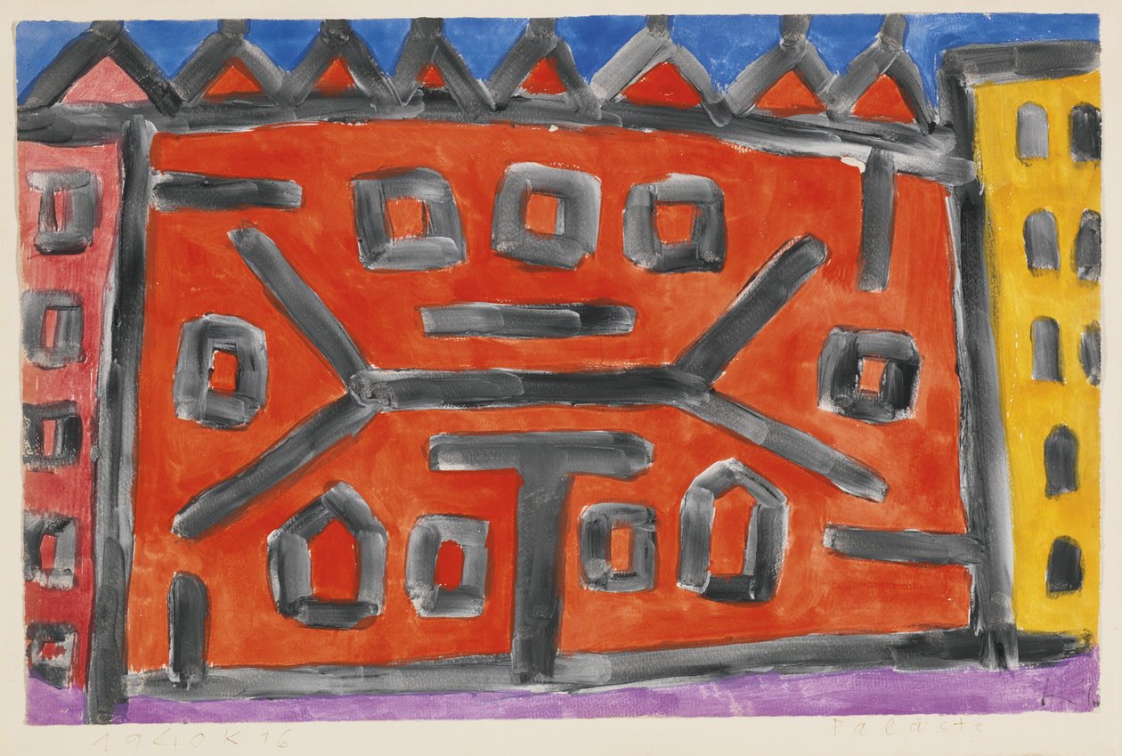 Saraylar Saraylar, 1940 by Paul Klee