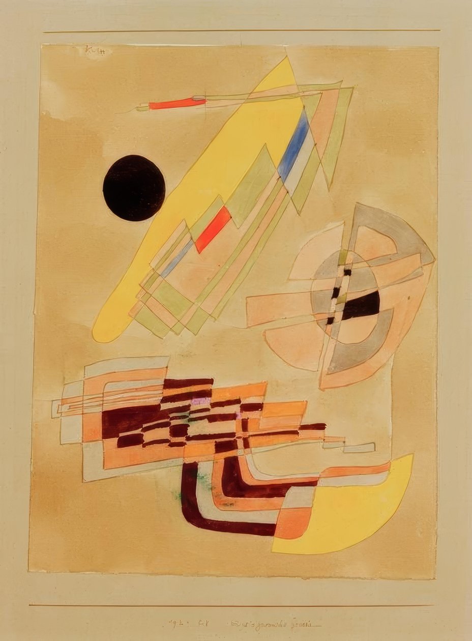 fizyognomische Genesis by Paul Klee