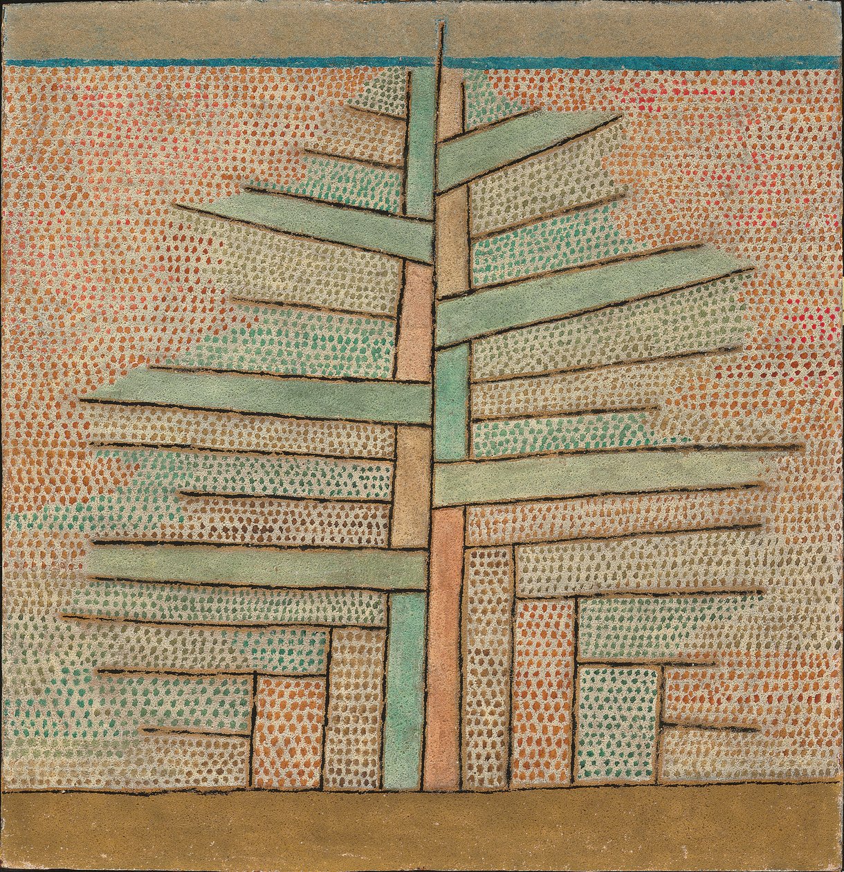 Çam ağacı by Paul Klee