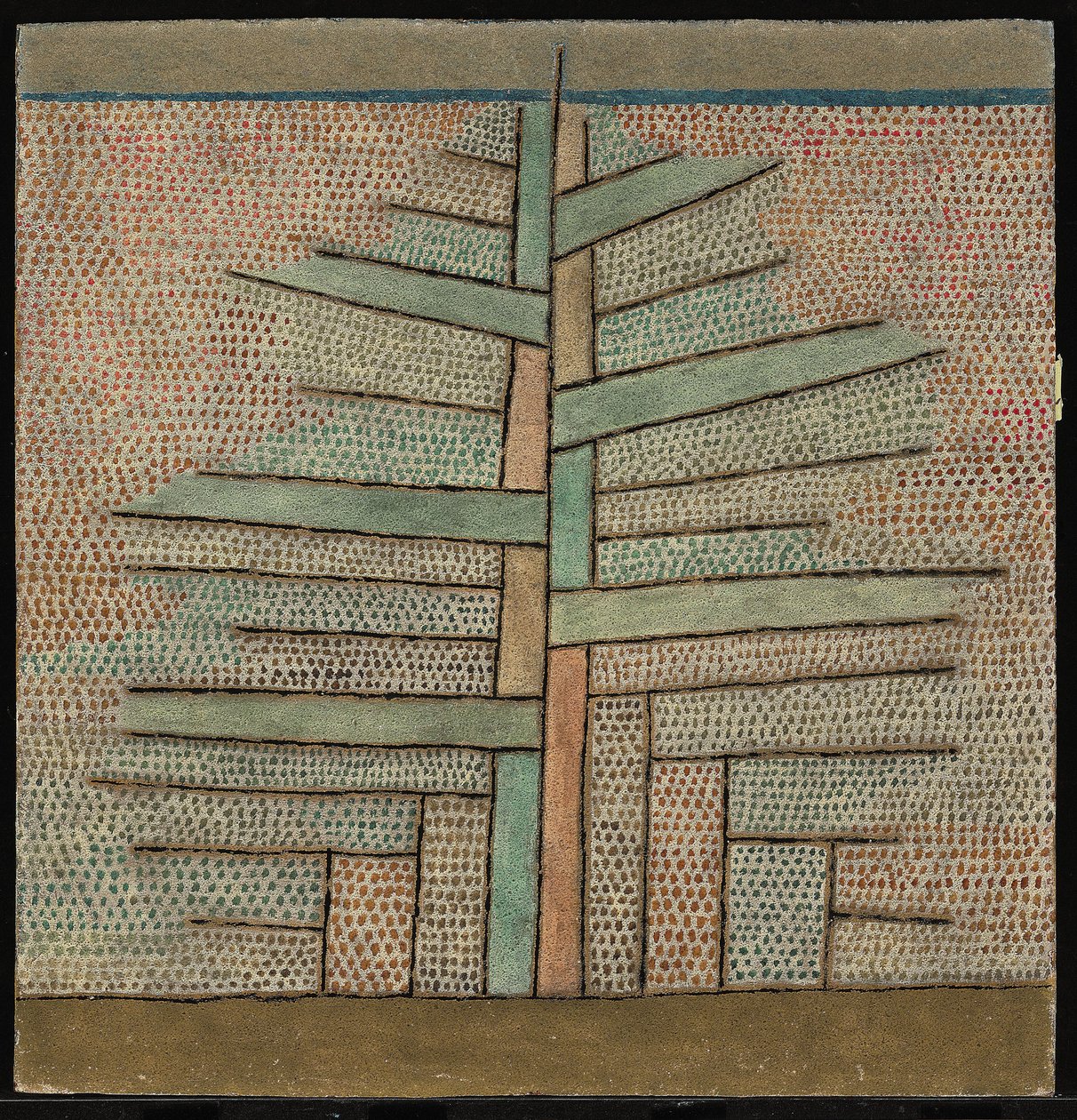 Çam ağacı, 1932 by Paul Klee