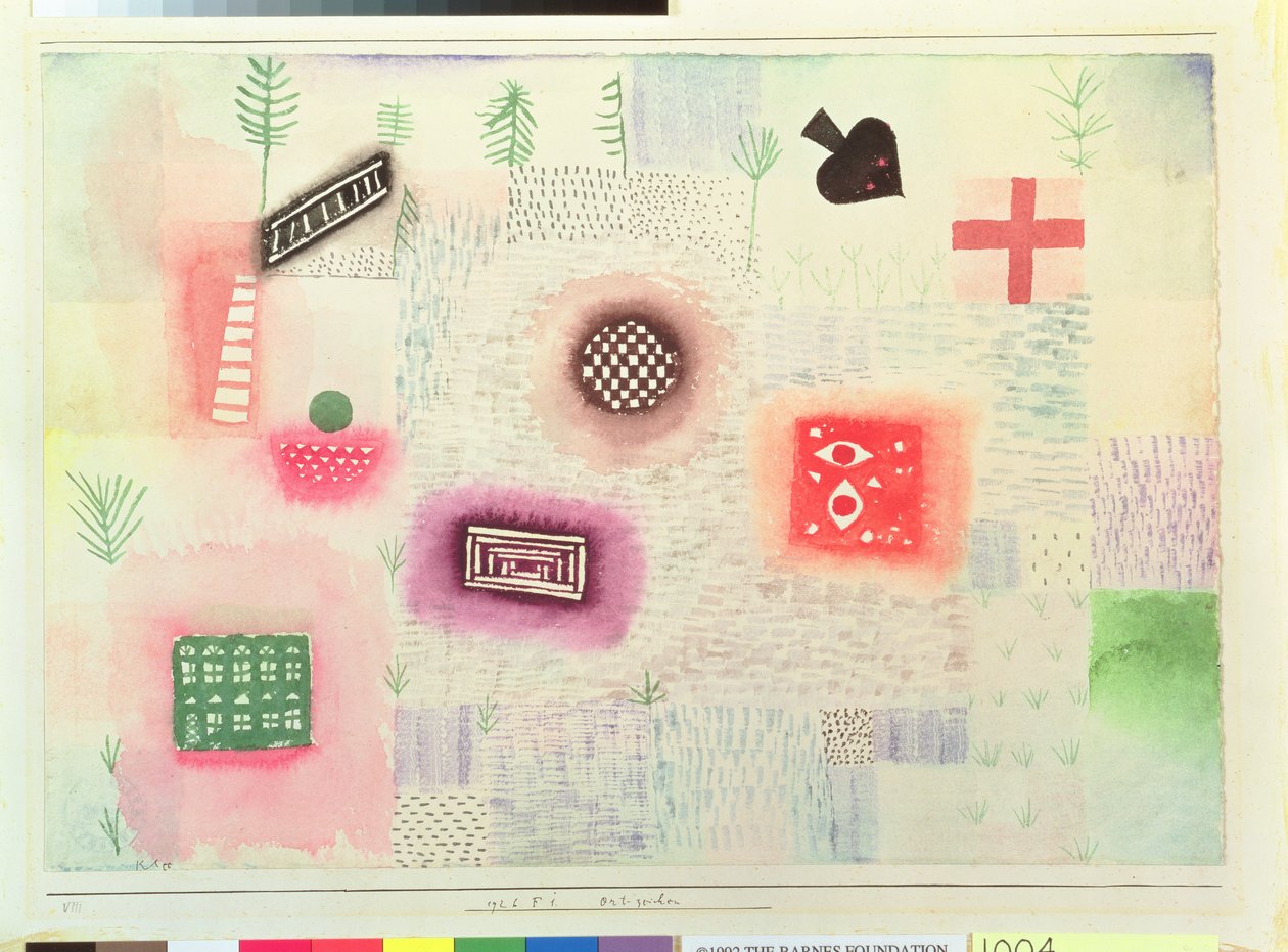 Yer işaretleri by Paul Klee