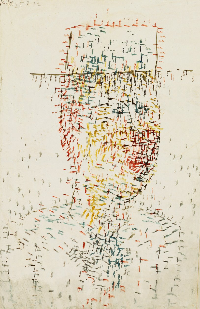 Genç Bir Adamın Portresi by Paul Klee