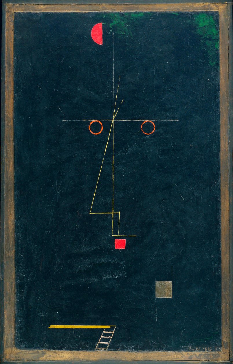 Bir ip cambazının portresi by Paul Klee