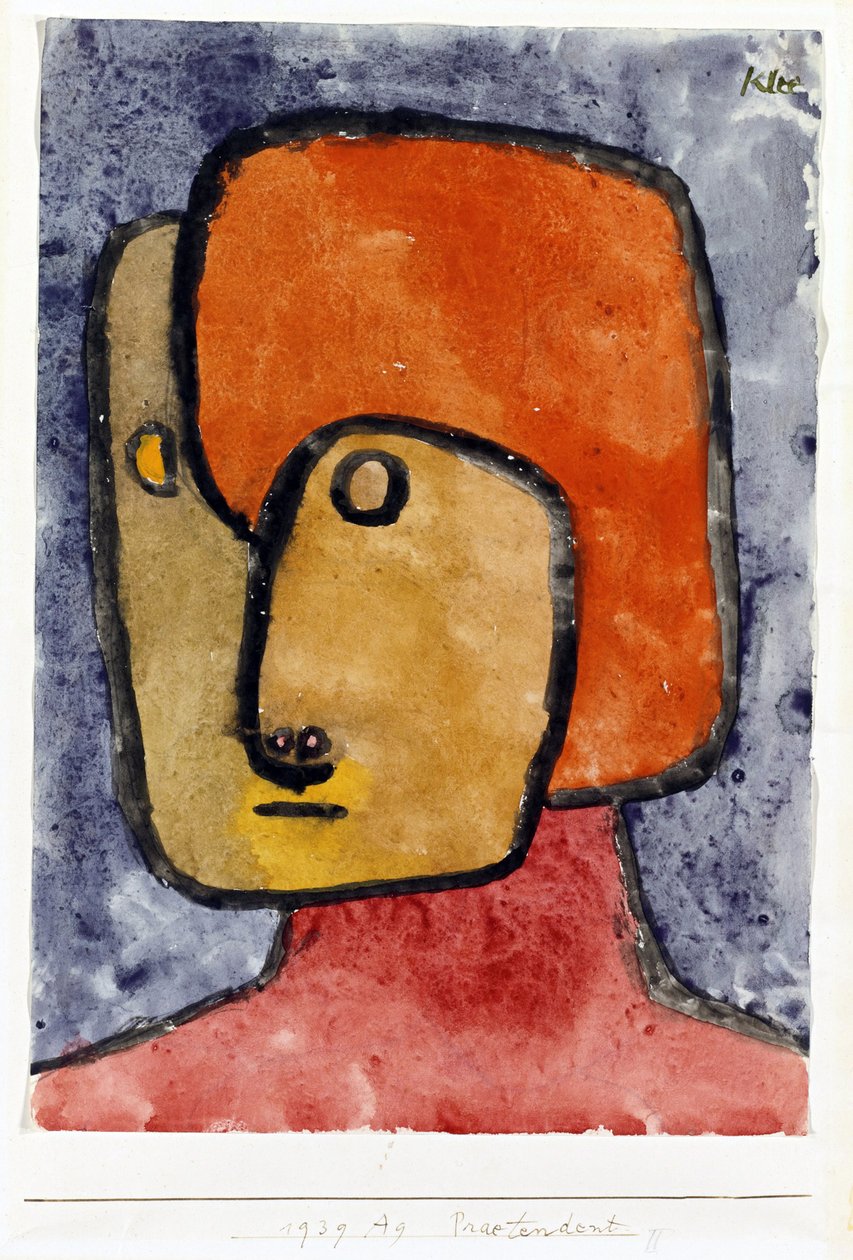 Pretender - Pretender - Paul Klee'nin Yapıtları (1879-1940) by Paul Klee