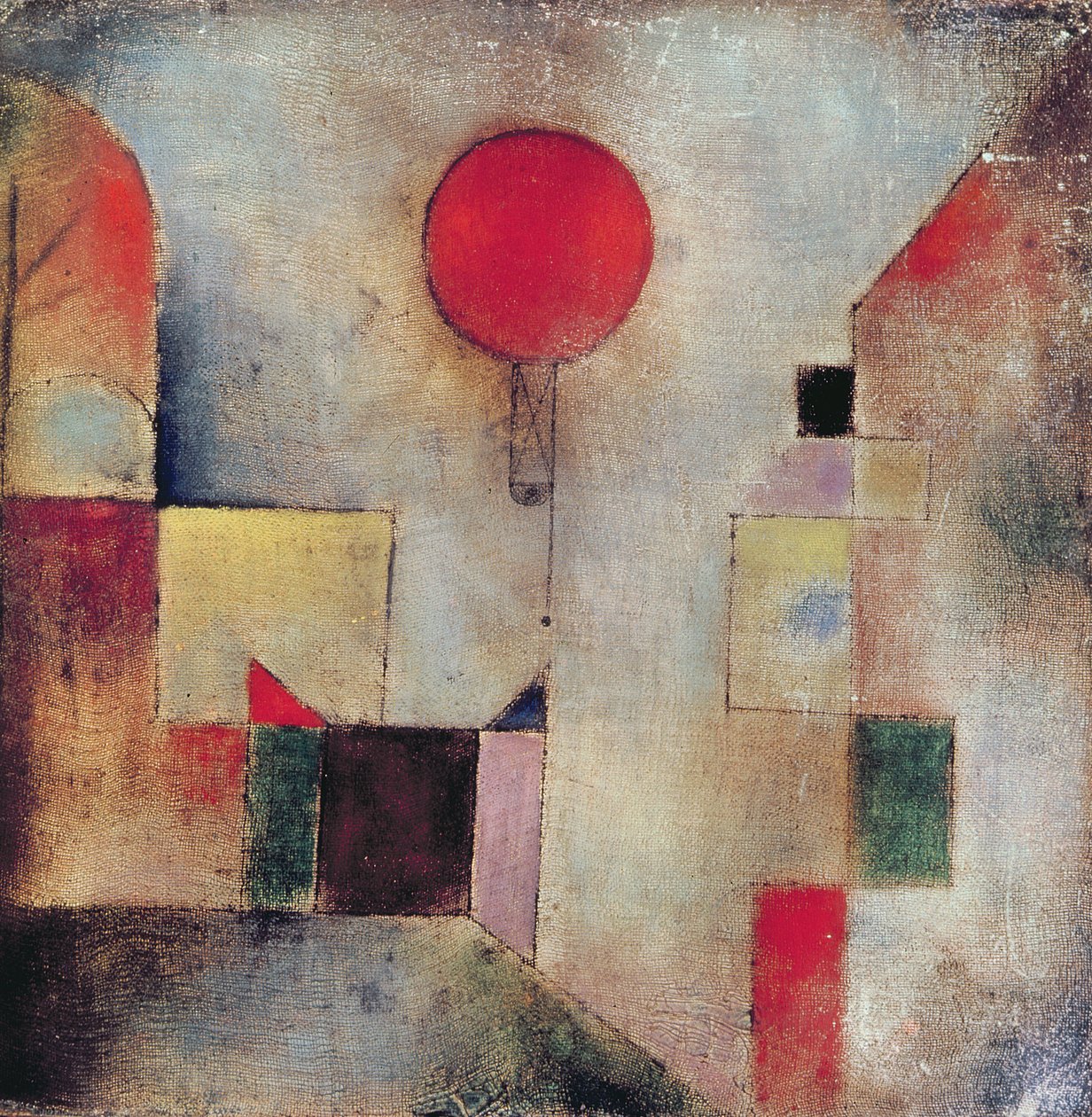 Kırmızı balon by Paul Klee
