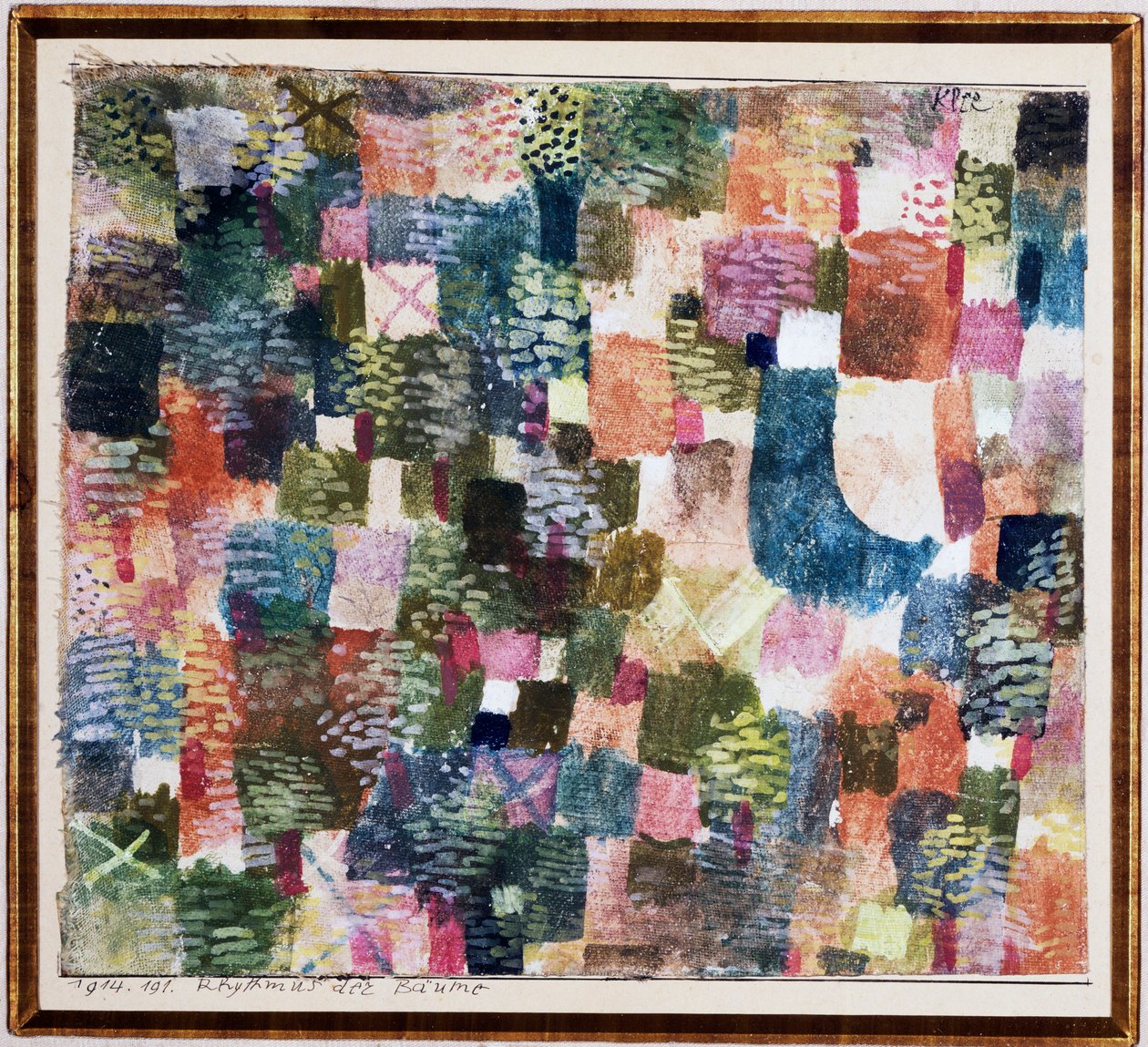 ağaçların ritmi by Paul Klee