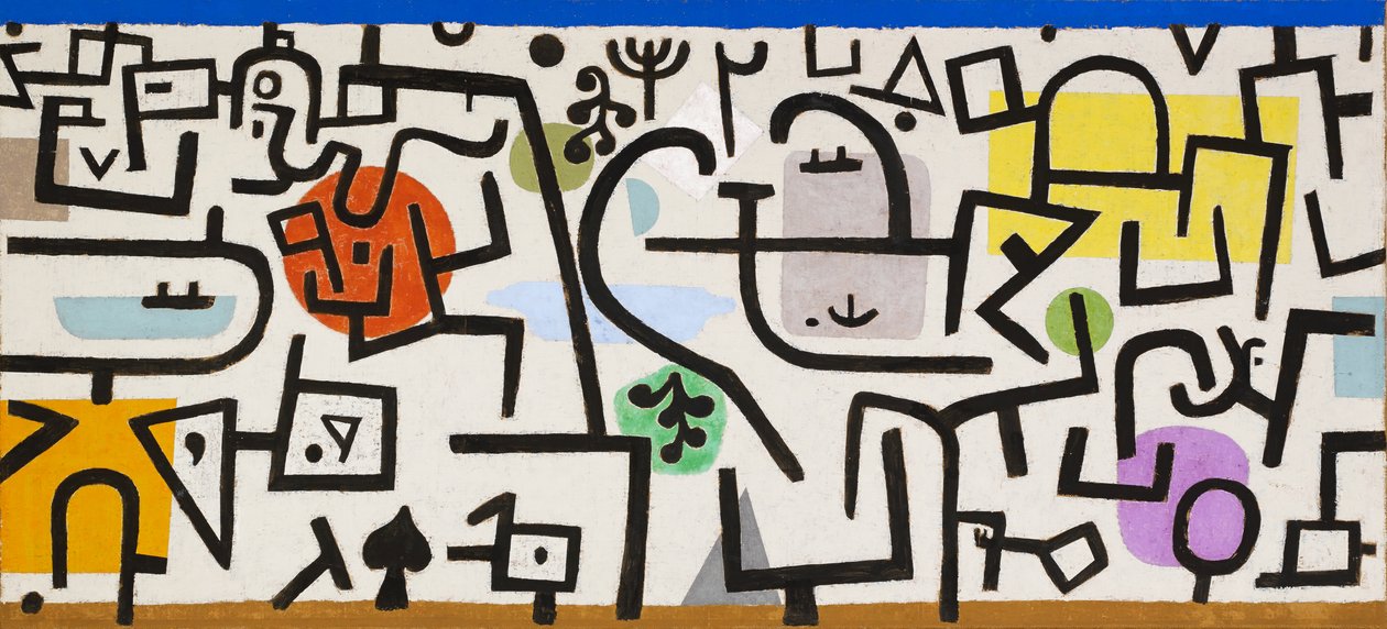 Zengin Liman (Bir Yolculuğun Resmi) by Paul Klee