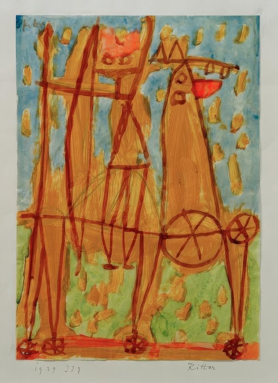 Ritter by Paul Klee