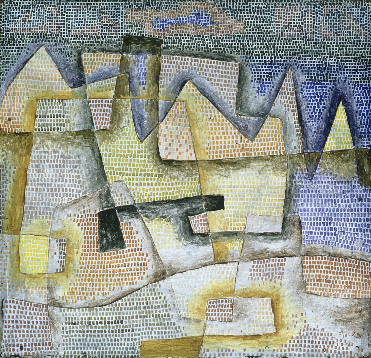 Kayalık sahil by Paul Klee